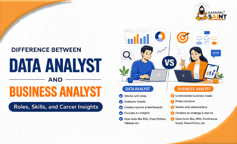 Difference between data analyst and business analyst